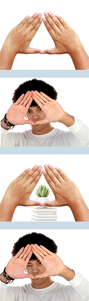 Mano dominuojančios akies testas