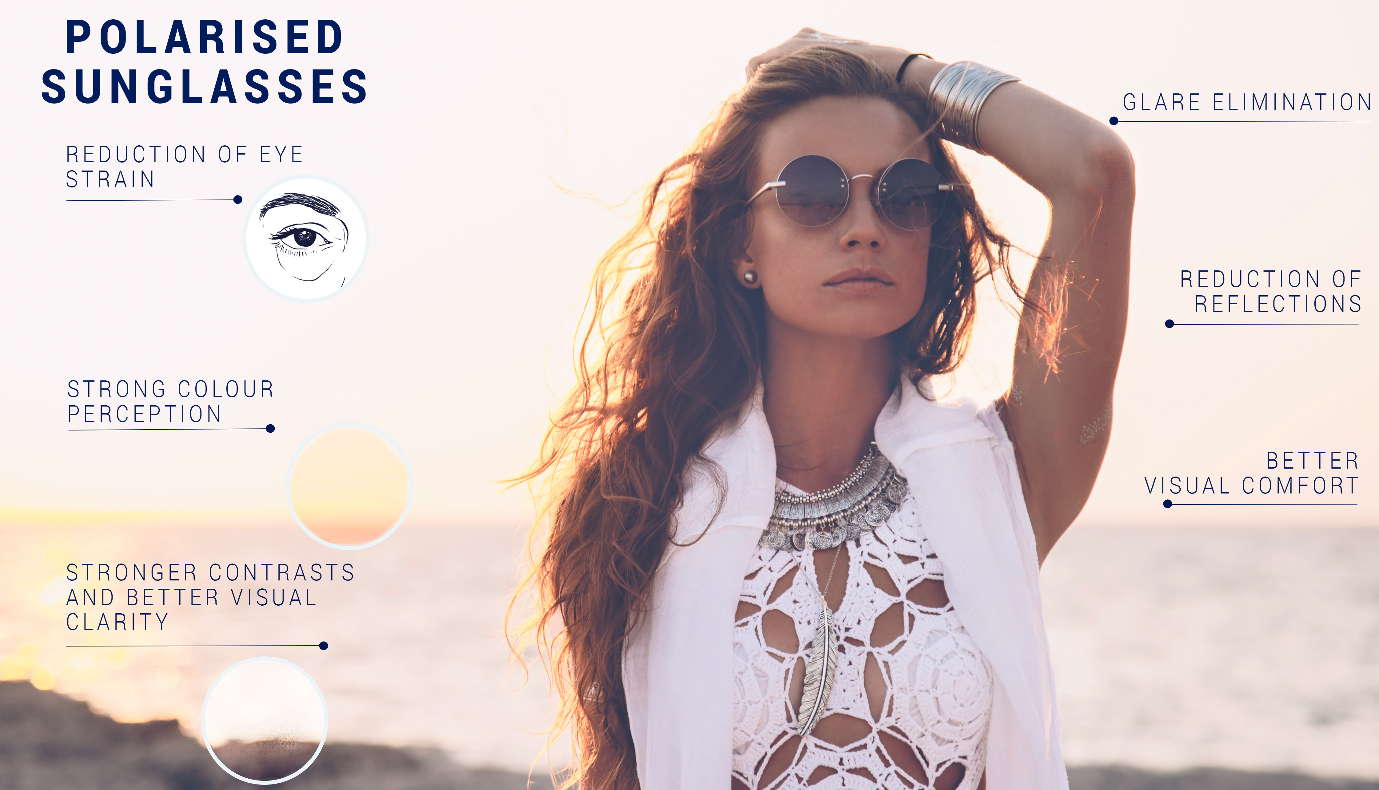 Poliarizuotų akinių nuo saulės privalumai