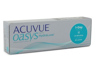 Acuvue Oasys 1-Day su HydraLuxe (30 lęšių)
