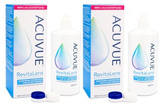 Acuvue RevitaLens 2 x 360 ml su lęšių dėklais