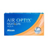 Air Optix Night & Day Aqua (6 lęšiai) + Oxynate Peroxide 380 ml su lęšių dėklu 39480