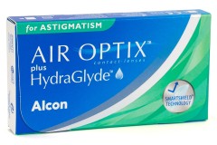 Air Optix Plus Hydraglyde, skirta astigmatizmui (3 lęšiai)