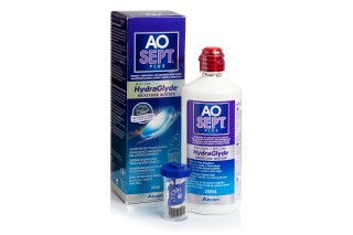 AOSEPT PLUS su Hydraglyde 360 ml su lęšių dėklu