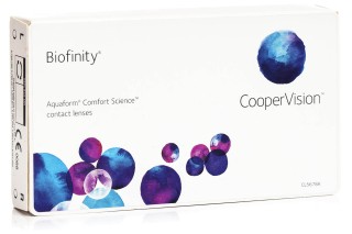 Biofinity CooperVision (3 lęšiai)