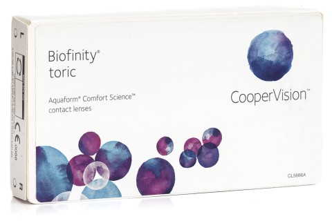Biofinity Toric CooperVision (3 lęšiai)