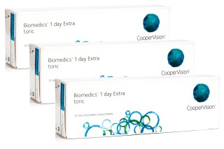 Biomedics 1 Day Extra Toric CooperVision (90 lęšių)