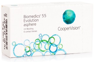 Biomedics 55 Evolution CooperVision (6 lęšiai)
