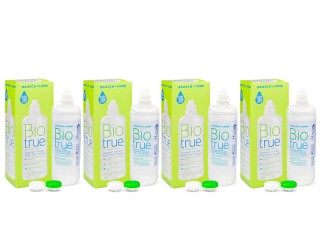 Biotrue Multi-Purpose 4 x 300 ml su lęšių dėklais