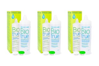 Biotrue Multi-Purpose 3 x 480 ml su lęšių dėklais