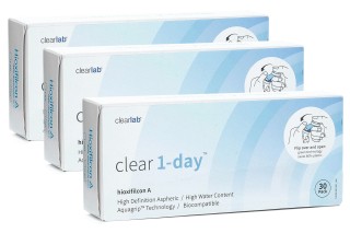 Clear 1-day (90 lęšių)