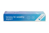 Lenjoy Bi-weekly Aqua+ (6 lęšiai) + Solunate Multi-Purpose 400 ml su lęšių dėklu 27792