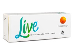 Live daily disposable (30 lęšių)