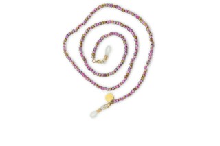 Meller Ayana Pink akinių grandinėlė