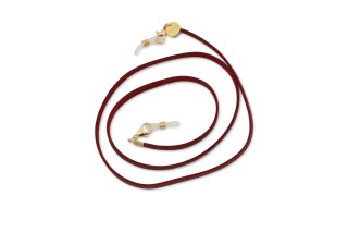 Meller Ebo Burgundy akinių grandinėlė