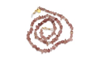 Meller Kofi Purple akinių grandinėlė