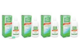OPTI-FREE Express 4 x 355 ml su lęšių dėklais