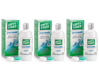 OPTI-FREE PureMoist 3 x 300 ml su lęšių dėklais