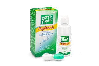 OPTI-FREE RepleniSH 120 ml su lęšių dėklu