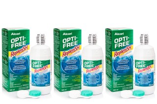 OPTI-FREE RepleniSH 3 x 300 ml su lęšių dėklais