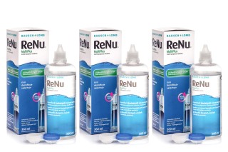 ReNu MultiPlus 3 x 360 ml su lęšių dėklais