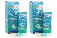 SOLOCARE AQUA 2 x 360 ml su lęšių dėklais