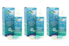 SOLOCARE AQUA 3 x 360 ml su lęšių dėklais