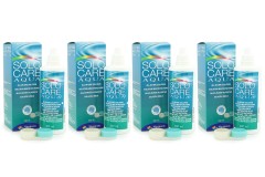 SOLOCARE AQUA 4 x 360 ml su lęšių dėklais
