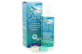 SOLOCARE AQUA 360 ml su lęšių dėklu