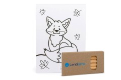 Lentiamo spalvinimo knygos + pieštukai (premija)