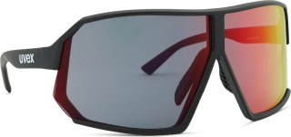 Uvex Sportstyle 237 Black Matt/Mir. Red S5330582216