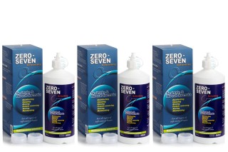 Zero-Seven Refreshing 3 x 360 ml su lęšių dėklais